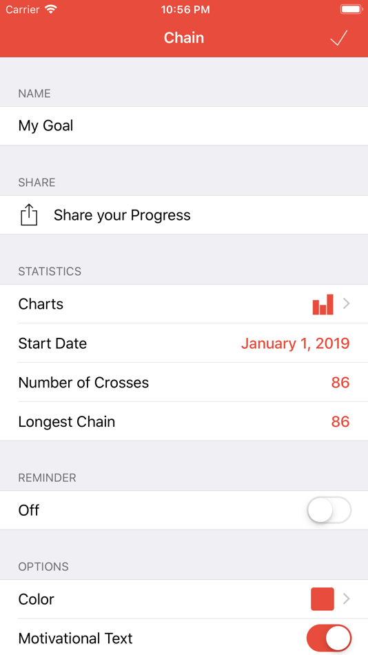 #2. Don't Break The Chain! (iOS) 由: ROUGE41