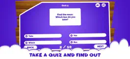 Game screenshot English Grammar Noun Quiz Game apk