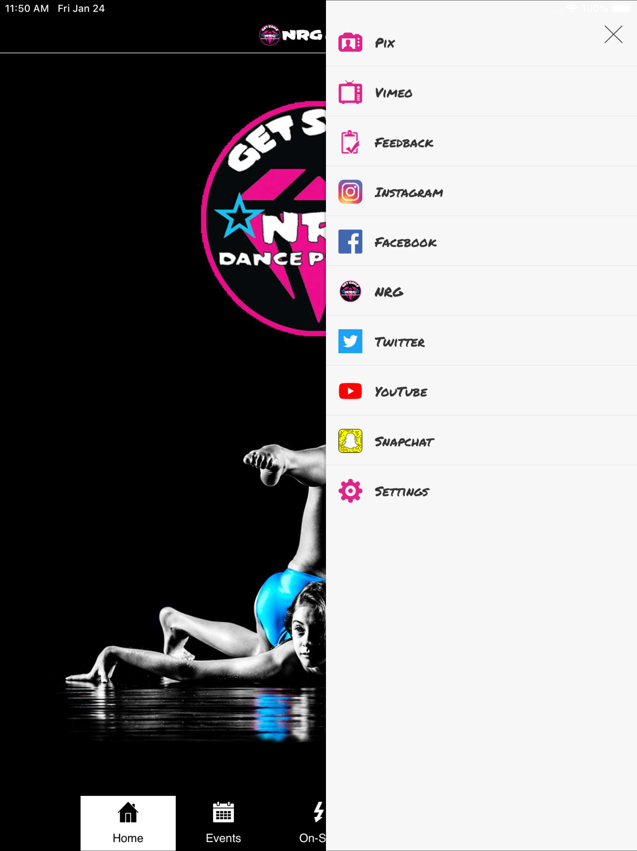 NRGdanceProject screenshot 7