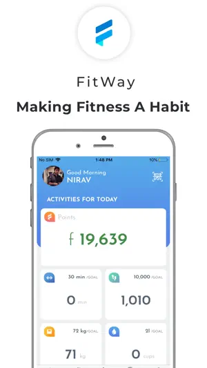 FitWay screenshot 1