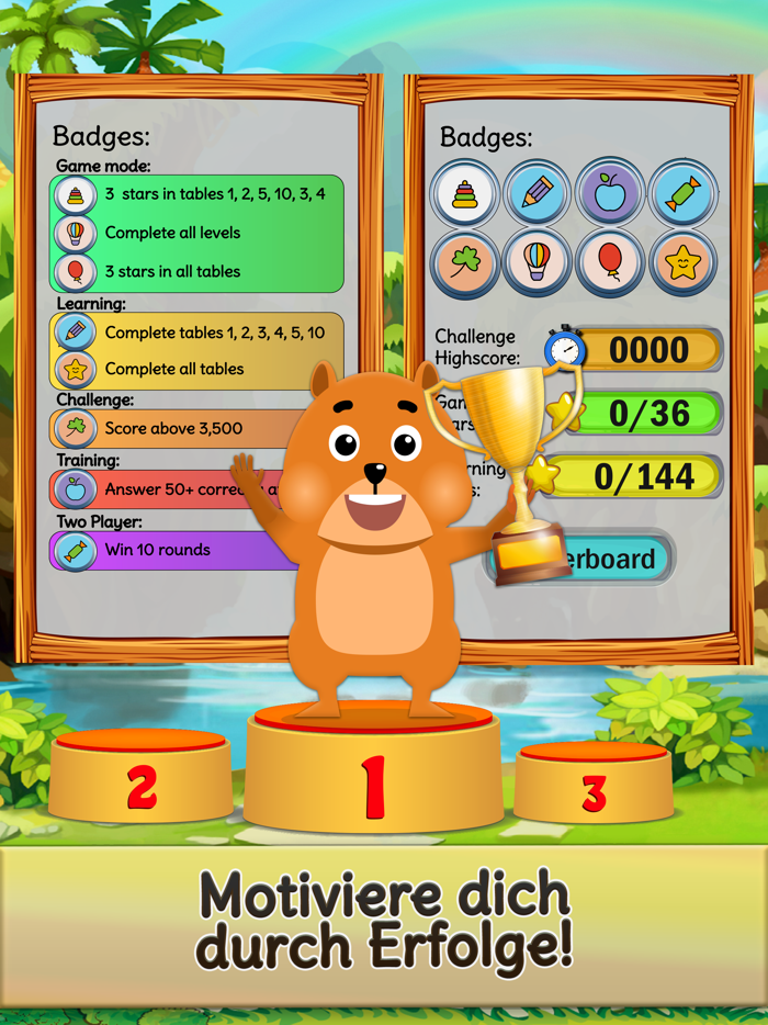 Einmaleins und Freunde - 1x1