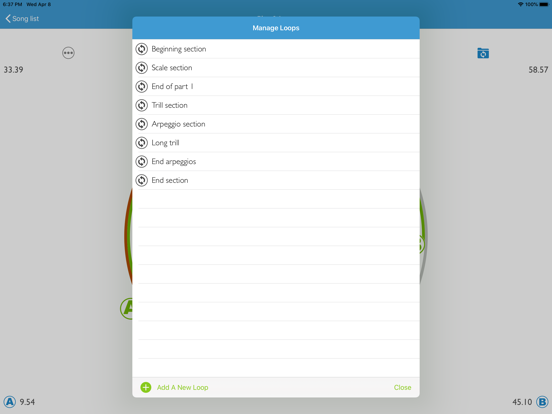 Music Practice Toolkit iPad screenshot 6 - Music app