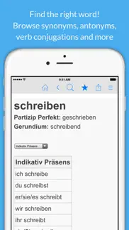 german dictionary & thesaurus iphone screenshot 3