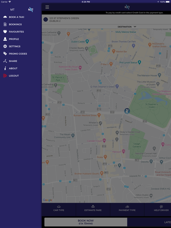 Screenshot #5 pour NXT Taxis