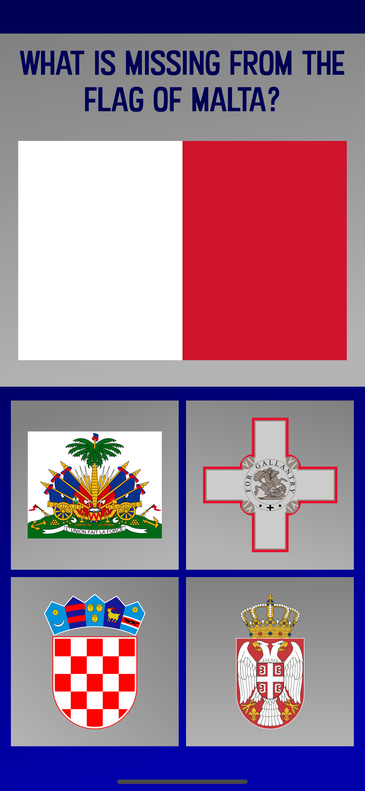 Big Flag Quiz: World Puzzle
