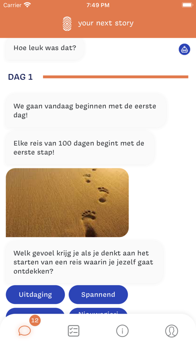 Screenshot #1 pour YourNextStory