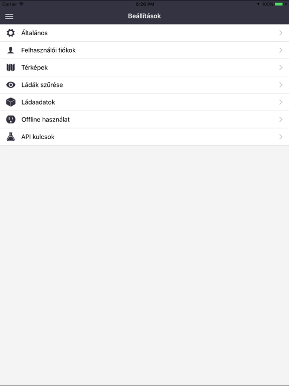 Geoládák iPad screenshot 4 - Navigation app