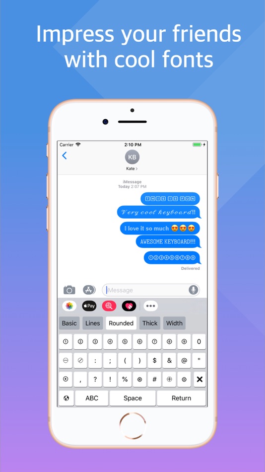 Awesome Fonts Keyboard - 2.0.1 - (iOS)