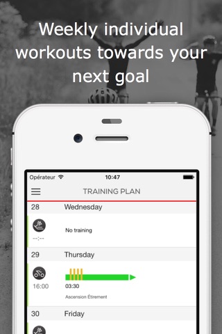 Bike2PEAK Cycling TrainingPlan screenshot 2