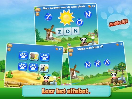 Lola's Alfabet Trein iPad app afbeelding 2