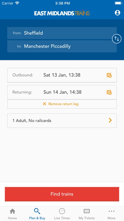 East Midlands Trains Tickets