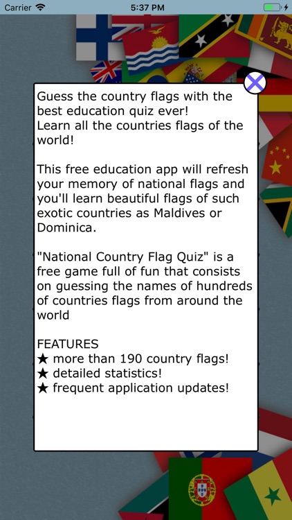 National Country Flag Quiz