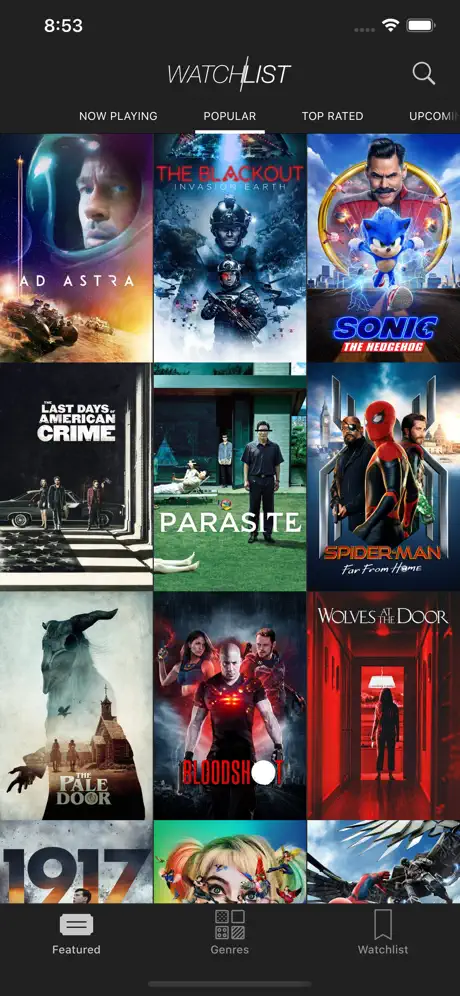 WatchList: Movies
