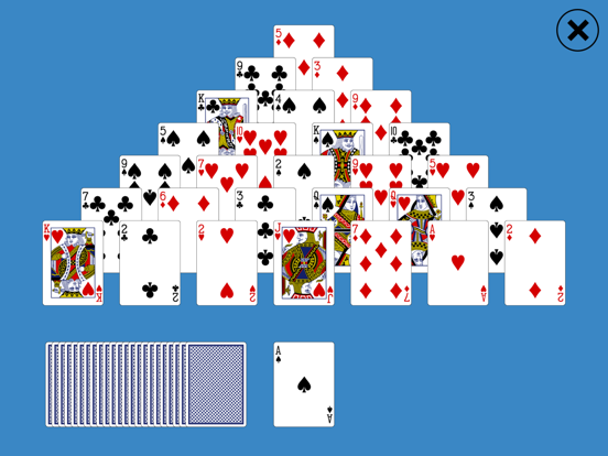 Screenshot #4 pour Classic Pyramid Solitaire