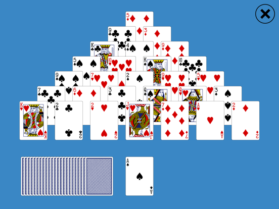 Classic Pyramid Solitaireのおすすめ画像1