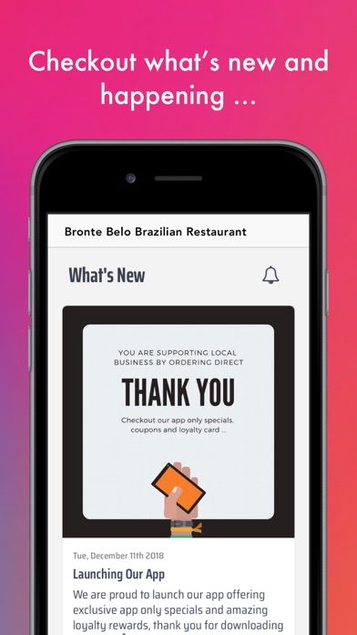 How to cancel & delete Bronte Belo Brazilian Restaura from iphone & ipad 1