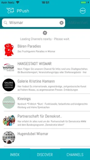 PPush Push Notification App screenshot 1