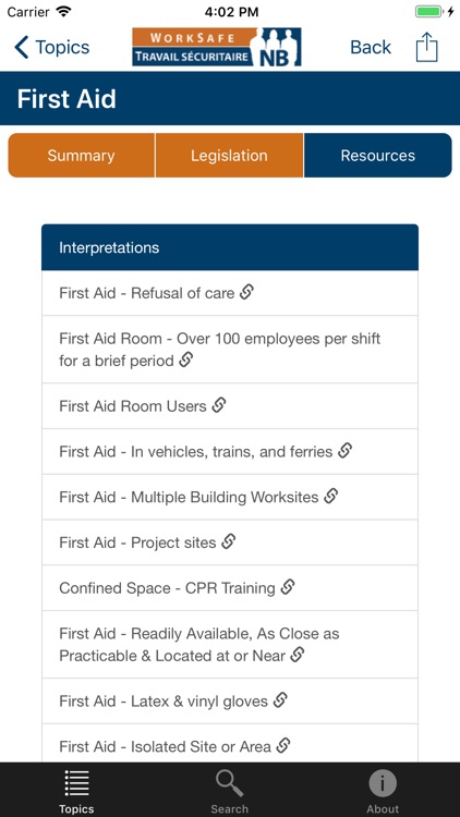 NB OHS Guide / Guide de SST NB screenshot-3