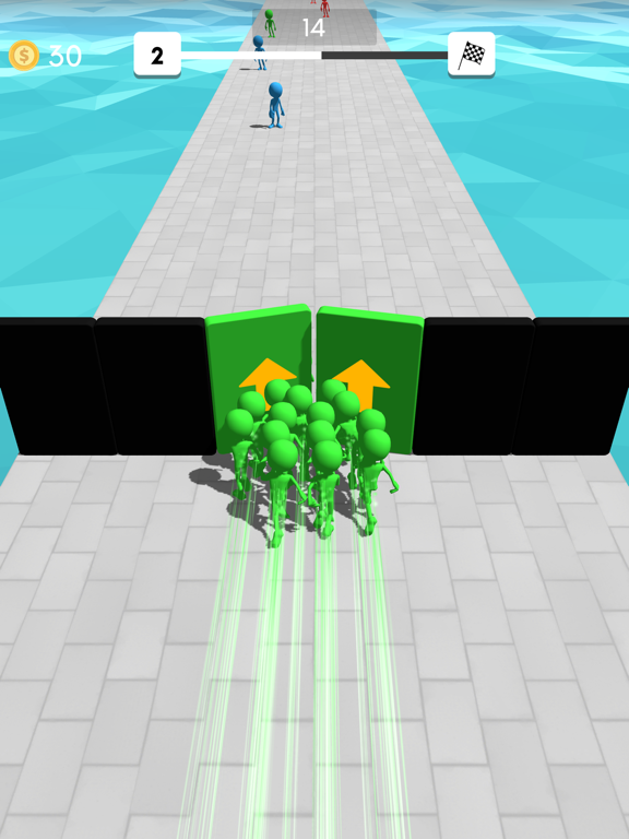 Screenshot #5 pour Crowd Runners