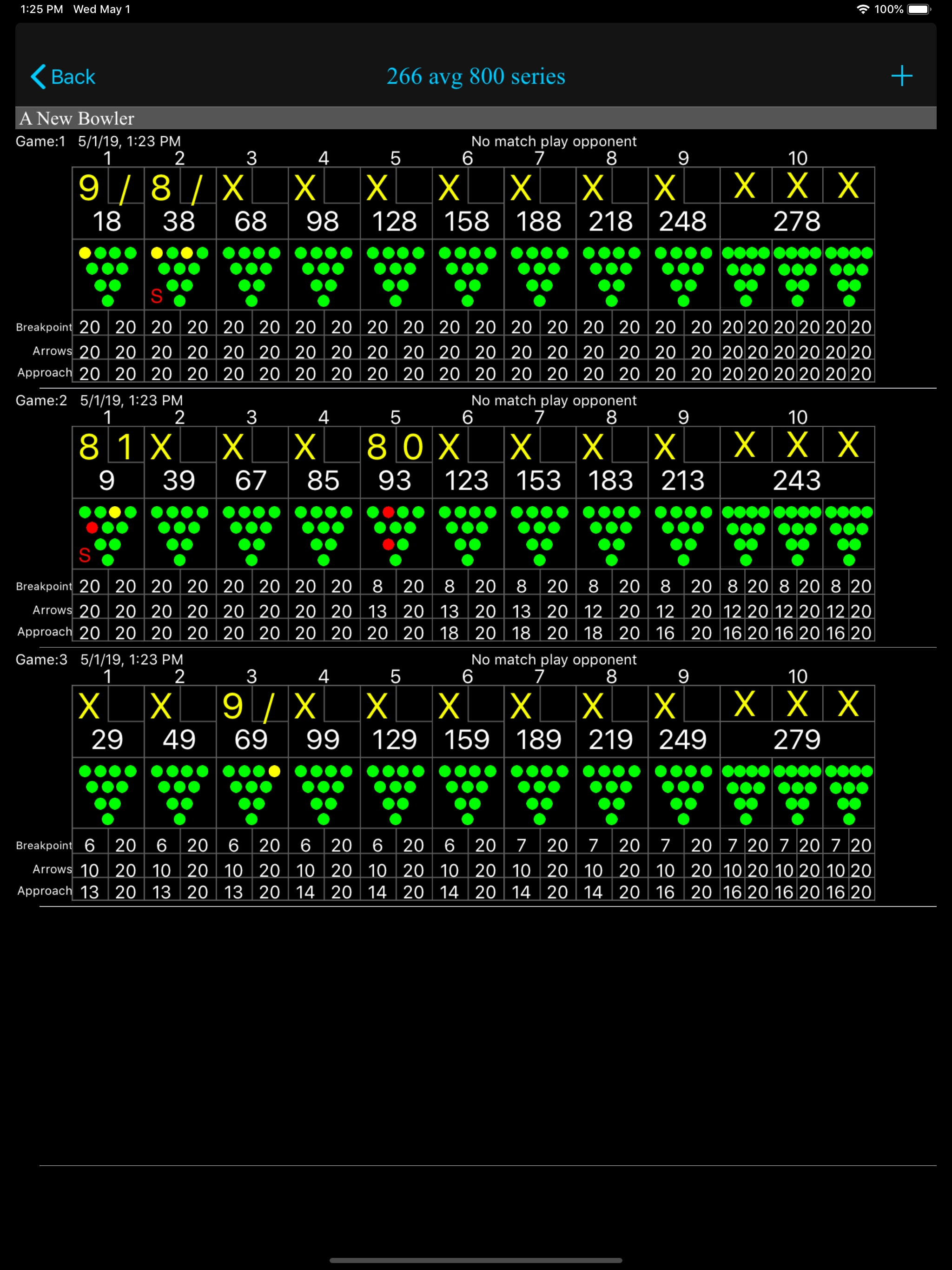 BowlSheet® screenshot 7