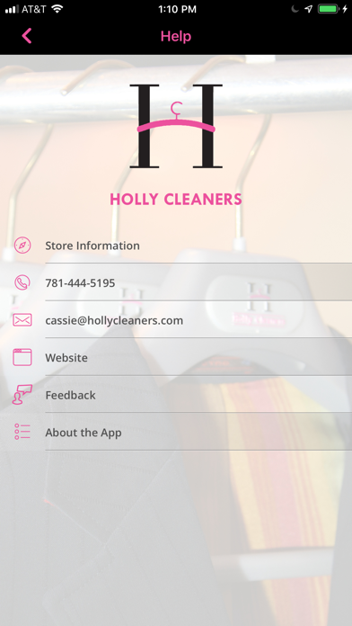 Holly Cleaners Screenshot