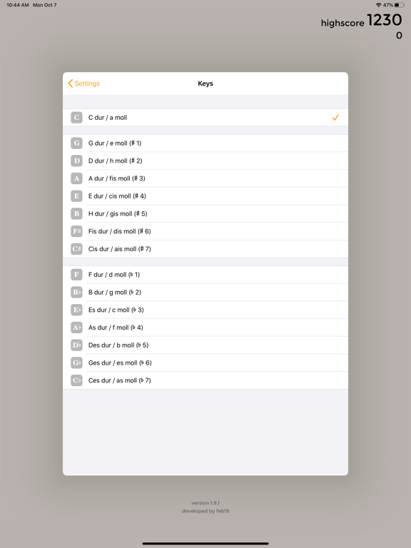 Screenshot #5 pour Notes Quiz (ノーツクイズ)