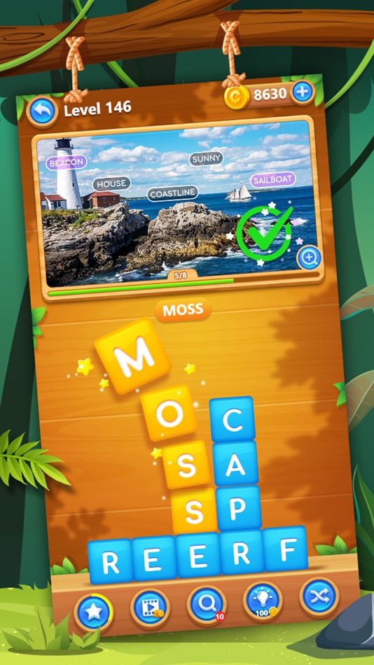 #1. Word Swipe Pic (iOS) 由: Talefun