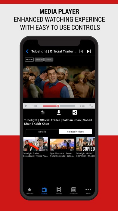 IndiaTVShowz - Bollywood App Screenshot