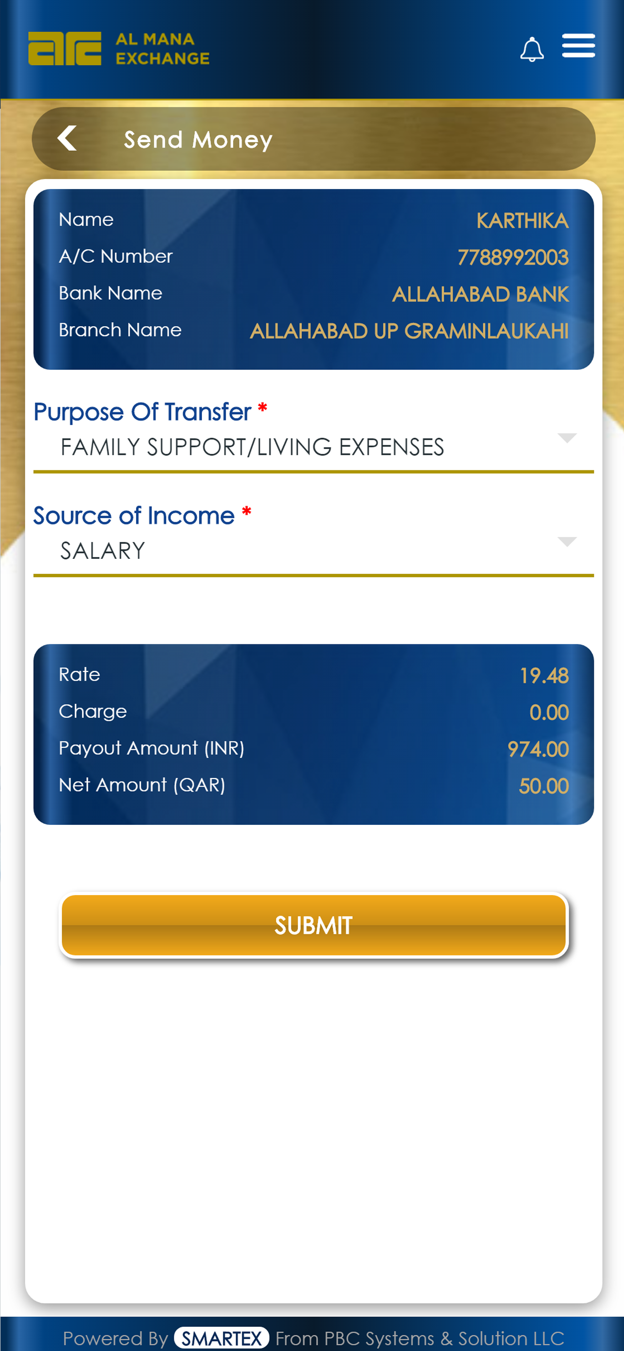 ALMANA EXCHANGE CO WLL screenshot 4
