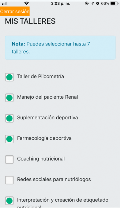 Screenshot #1 pour Nutrifest