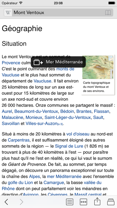 Screenshot #1 pour Wikipanion Plus