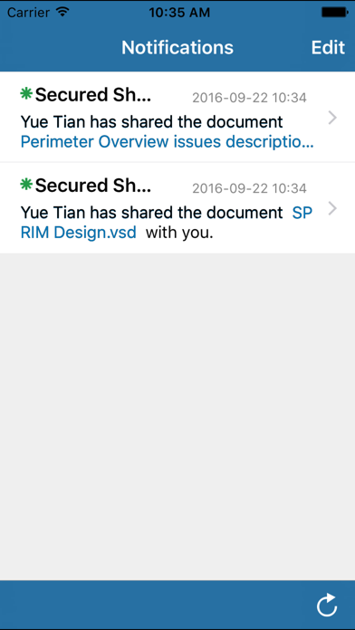 Screenshot 3 of AvePoint Perimeter App