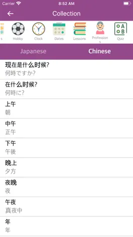 Game screenshot Japanese Chinese Dictionary apk