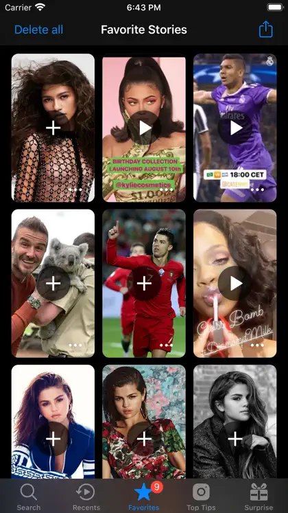 Screenshot 3 di 6 di Story Saver ∞