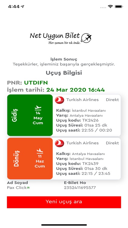 Net Uygun Bilet screenshot-5