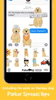 How to cancel & delete parkermoji - golden retriever 3