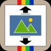 四角画像へ変換する - iPadアプリ