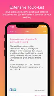 wedding planner for brides iphone resimleri 4