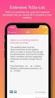 Bryllup - Wedding App iphone bilder 4