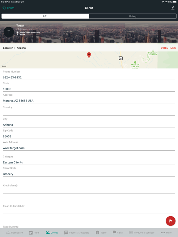 FieldPie iPad screenshot 5 - Business app