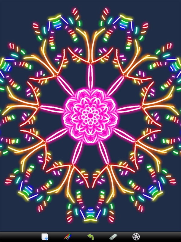 Kaleidoscope Drawing Pad screenshot 7