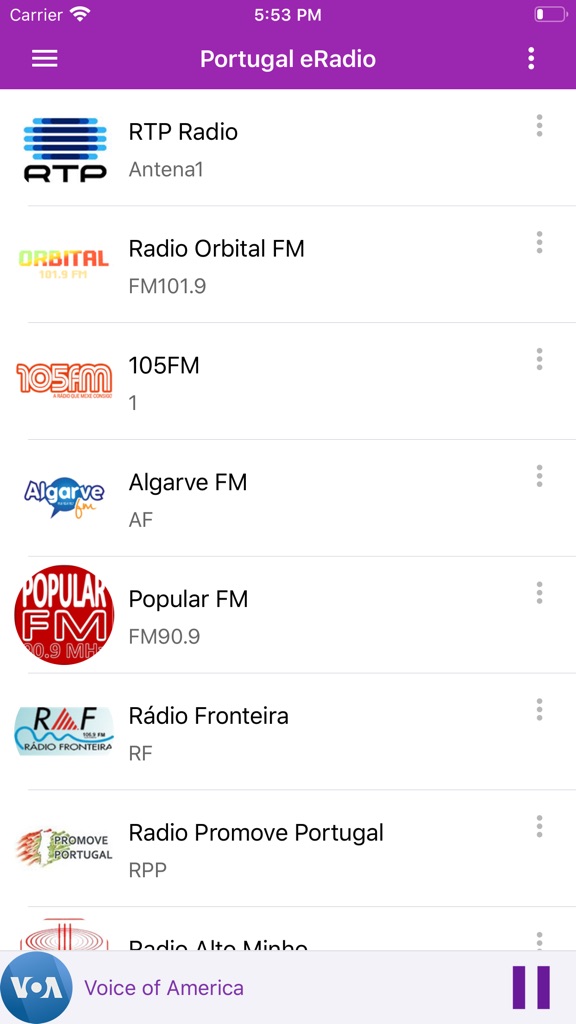 【图】Portugal eRadio(截图1)