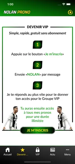 Game screenshot Nolan - Prono apk