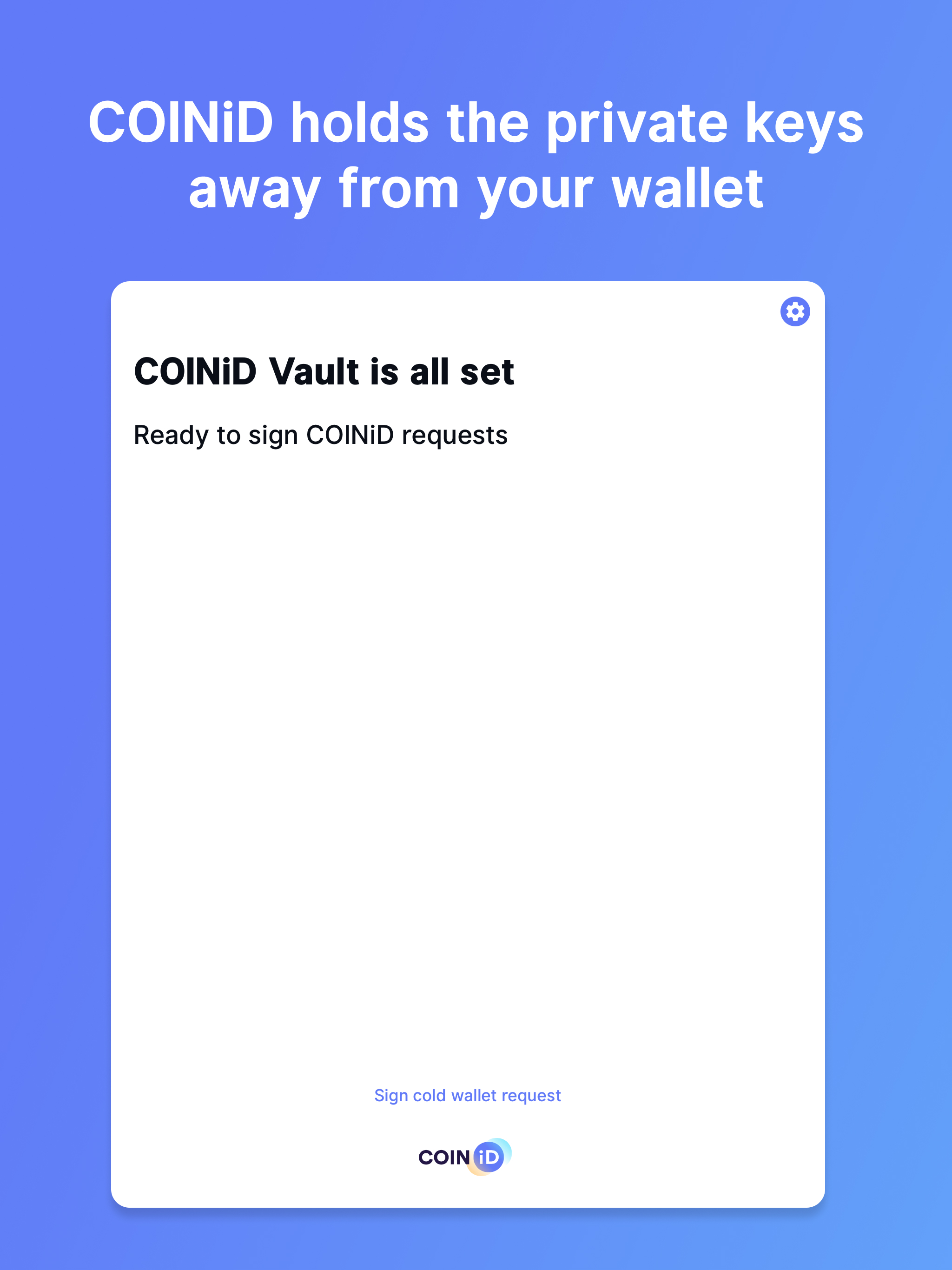 COINiD Vault
