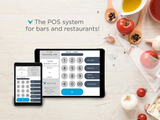 Veloce POS iPad screenshot 1 - Business app