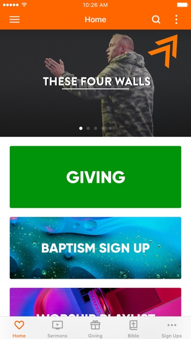 The Warehouse Church Screenshot