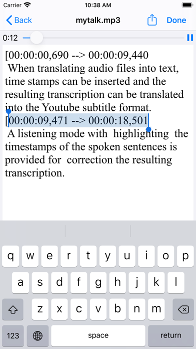 Voice Notebook - audio to text screenshot 4