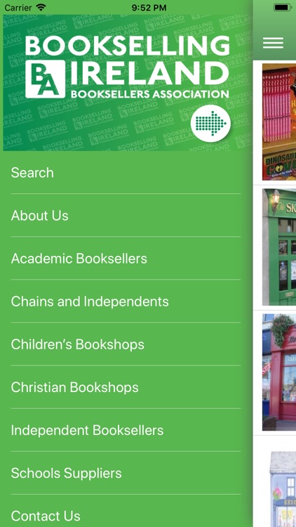 Ireland Bookshop Search