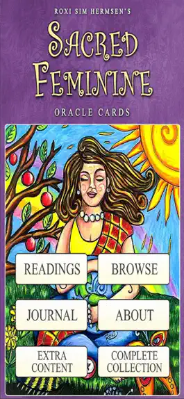 Game screenshot Sacred Feminine Oracle Cards mod apk