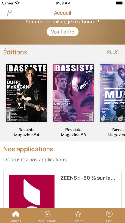 Bassiste Magazine